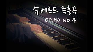 Schubert Imprompt Op90 No4  슈베르트 즉흥곡 904 [upl. by Necyla]