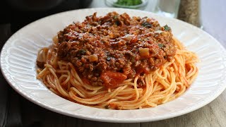 Quick amp Easy Spaghetti Bolognese [upl. by Razal]