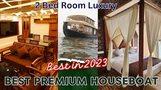 Best 2 Bedroom Premium Alleppey Houseboat  Luxury Houseboat in Alleppey  Best Alleppey Houseboat [upl. by Heigho694]