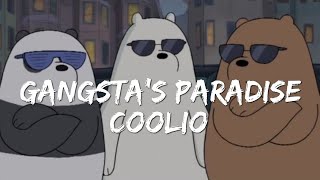 Coolio  Gangstas Paradise Lyrics Ft LV [upl. by Malissia169]