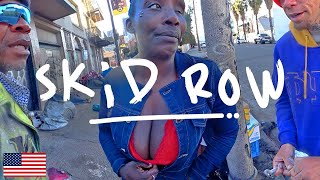 I Visited Skid Row in Los Angeles 🇺🇸 [upl. by Zampardi8]