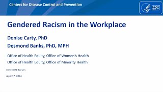 Gendered Racism in the Workplace [upl. by Stig]