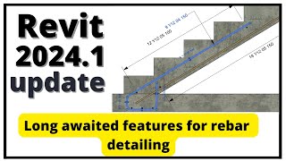 Revit 20241 update  Revit structure for Rebar updates  Long awaited features finally [upl. by Annayi603]