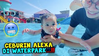 PRANK CEBURIN ALEXA DI WATERPARK TERBESAR DI MALANG GAK TEGA SAMPAI KEDINGINAN [upl. by Altaf]