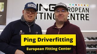 Olafs Driverfitting durch den Ping European Master Fitter Spannendes Ergebnis pinggolf [upl. by Pamelina550]