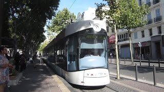 Marseille Bombardier Flexity Outlook  Canebière Garibaldi Tramway T2 [upl. by Annorah]