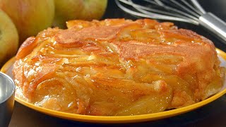 Tarta de Manzana en Sartén 🍎 ¡100 SIN HORNO ✅ [upl. by Aehr]