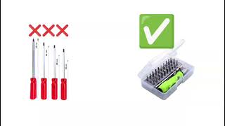 Best screwdriver kit electronic technology [upl. by Sancha]