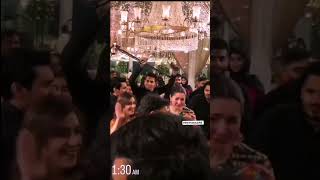 Hania Aamir Dance ❤️ at Momin Saqib Sister Wedding 😍😍 [upl. by Adnohser]