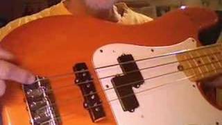 Free Online Absolute Beginner Bass Guitar Lesson Number 1 [upl. by Nylsej245]