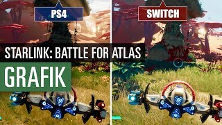 Starlink Battle for Atlas PS4 vs Switch Grafikvergleich [upl. by Zwiebel660]