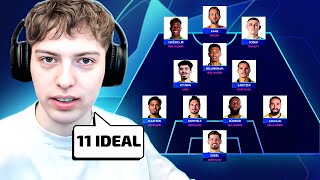 EL ONCE IDEAL DE LA CHAMPIONS LEAGUE 202324  ¿KROOS ¿MBAPPE ¿LUNIN ¿CUBARSI ¿YAMAL [upl. by Alonso30]