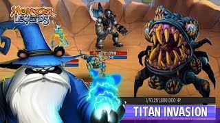 Monster Legends Breaking NEWS The Titan Invasion [upl. by Scotty]