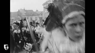 Le cortège carnavalesque de la Laetare à FosseslaVille 1948  Enquête du MVW [upl. by Garnett]