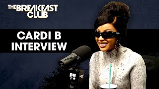 Cardi B Talks Bongos Women In Rap Child Discipline Migos Mic Throwing  More [upl. by Ennoved]