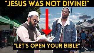 Muslim CHALLENGES Christian On Jesus Then THIS HAPPENS Amazing Response [upl. by Thynne]