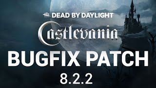 DBD 822 Update Patch Notes  Dead by Daylight dbd [upl. by Naujek858]