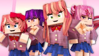 quotDoki Doki Foreverquot  DDLC Minecraft Animation Music Video Song by OR3Omusic [upl. by Notniw]