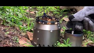 Goshawk Titanium Multifuel Cooking System EDDY200 [upl. by Albion]