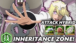 Bleach Brave Souls Wonderweiss Attack Hybrid vs Tech Inheritance Zone [upl. by Eoin788]