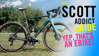 Scott Addict eRide An ebike that doesnt scream quotequot [upl. by Frangos30]