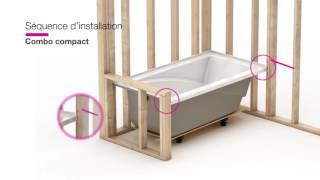 MAAX ModulR – Installation d’un combo douche et baignoire [upl. by Arun250]