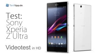 Sony Xperia Z Ultra  Test in deutsch HD [upl. by Rona]