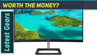 Philips 272E1CA 27quot Curved Frameless Monitor Review [upl. by Etra360]