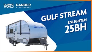 2021 Gulf Stream Enlighten 25BH  Travel Trailer  RV Review Camping World [upl. by Garris]