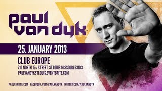 Paul van Dyk  Club Europe St Louis Tour Trailer [upl. by Root]