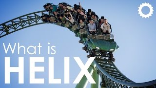 2023 Helix Roller Coaster On Ride Front Seat 4K POV Liseberg Gothenburg Sweden [upl. by Akin]