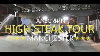 JCKSCRWN High Steak Tour  UK Skate Competition MCR  Projekts MCR [upl. by Anaiuq]