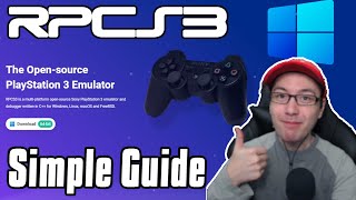 How to Setup RPCS3 on a Windows PC In 2024 [upl. by Ahsieyk30]