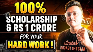 Secure 100 Scholarship amp get Rs 1 Crore  Watch to learn more about Vedantu Scholarship Test MVSAT [upl. by Esiralc]