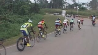 Gabon La Tropicale cycliste Amissa Bongo [upl. by Dupuy603]