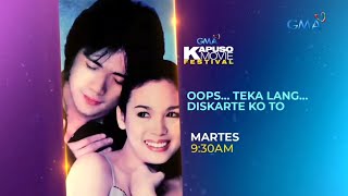 Kapuso Movie Festival Tuesday Oops Teka Lang Diskarte Ko To Teaser 14MAY2024 [upl. by Arodal]