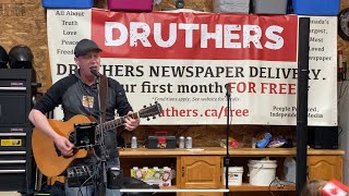 “I will not comply” Druthers shed party in Newfoundland [upl. by Marceau]