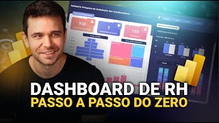 Como criar um Dashboard de RH no Power BI Passo a passo do zero [upl. by Asirralc]