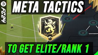 Full META Tactics That Will Get You To Elite Division  Rank 1  EA FC 24 [upl. by Greenman753]