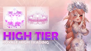 Rich Servers Halo Profit Trading In Royale High 8 [upl. by Halima]