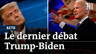 Trump vs Biden  le résumé du dernier débat de la présidentielle américaine 2020 [upl. by Collie]