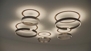 Occhio Mito Cosmo heightadjustable ceiling recessed luminaires [upl. by Koslo]