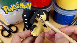 Sculpting Mawile dualtype SteelFairy Pokémon easily in clay [upl. by Clova]