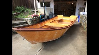 Wooden Boat Build  17ft Flat Bottom Skiff [upl. by Lazos]