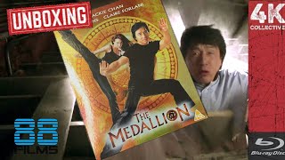 88Films Jackie Chan’s The Medallion Bluray unboxing [upl. by Nyraf]