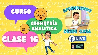 🔴📹GEOMETRÍA ANALÍTICA Clase 16  Ecuación Canónica de la Hipérbola  Antonio Díaz Profe [upl. by Ringe]