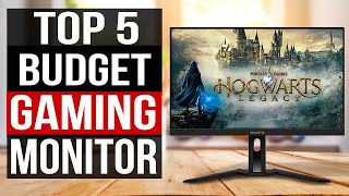 TOP 5 Best Budget Gaming Monitor 2023 [upl. by Attehcnoc111]