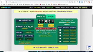 Freebitcoin 🤑🤑 хэрхэн аюулгүй аргаар сатоши өсгөх вэ  Muliply manual bet✅ арга [upl. by Arehc]