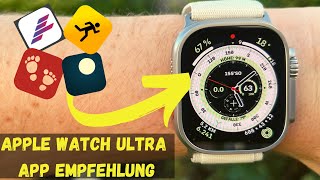 Apple Watch Ultra  Diese Apps machen sie zu einer besseren Sportuhr [upl. by Llewen]