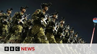 North Korea sends troops to fight with Russia in Ukraine Seoul says  BBC News [upl. by Maritsa342]